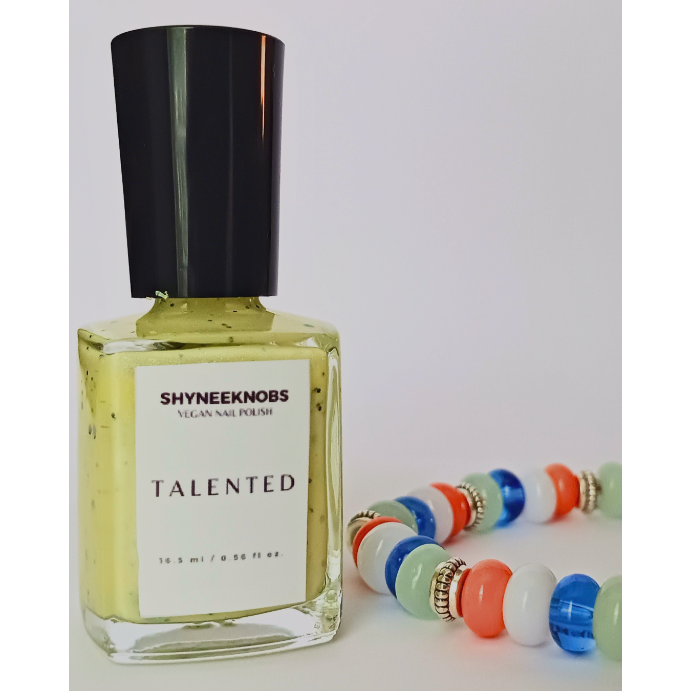 Talented ( yellow with mixed colored flakes)
