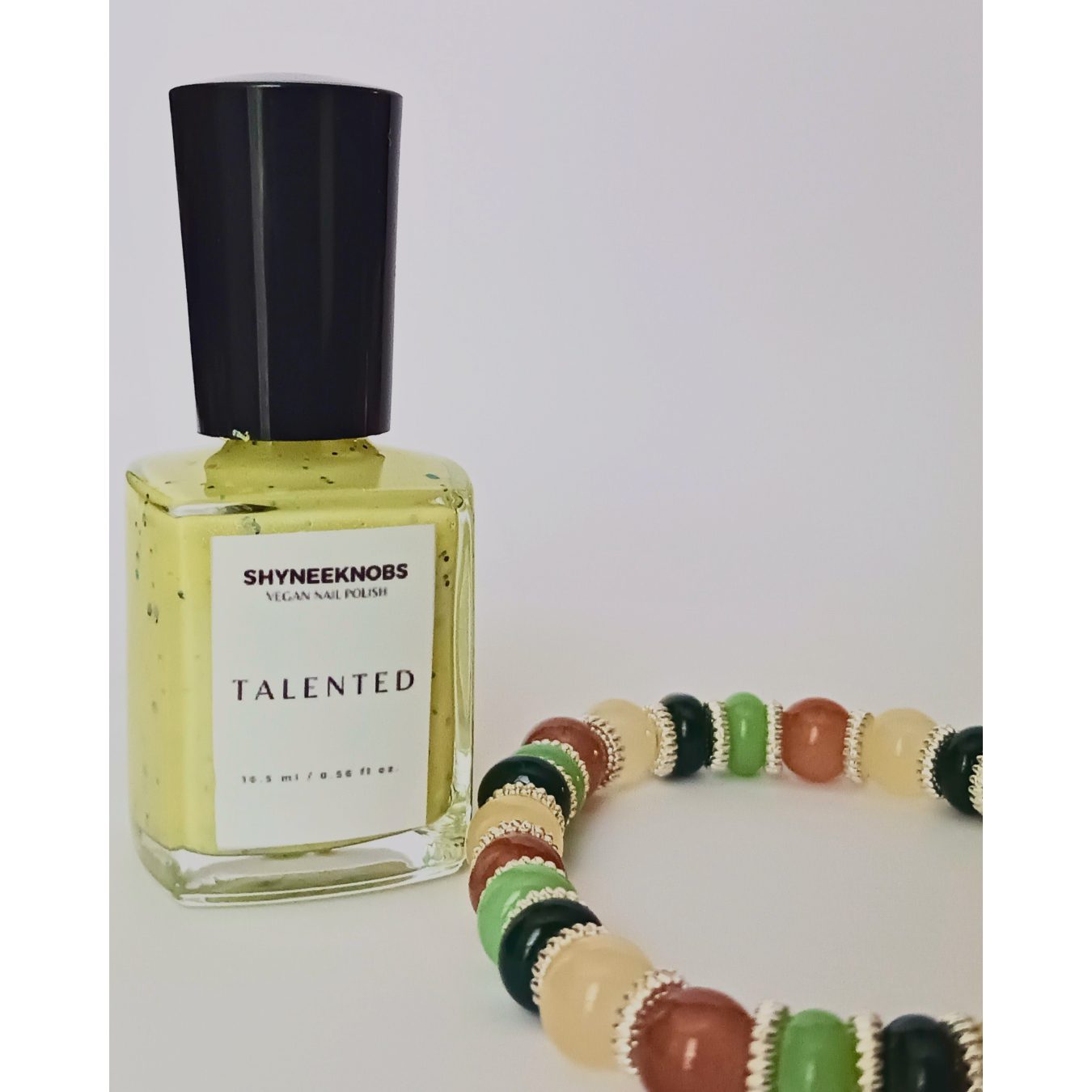 Talented ( yellow with mixed colored flakes)