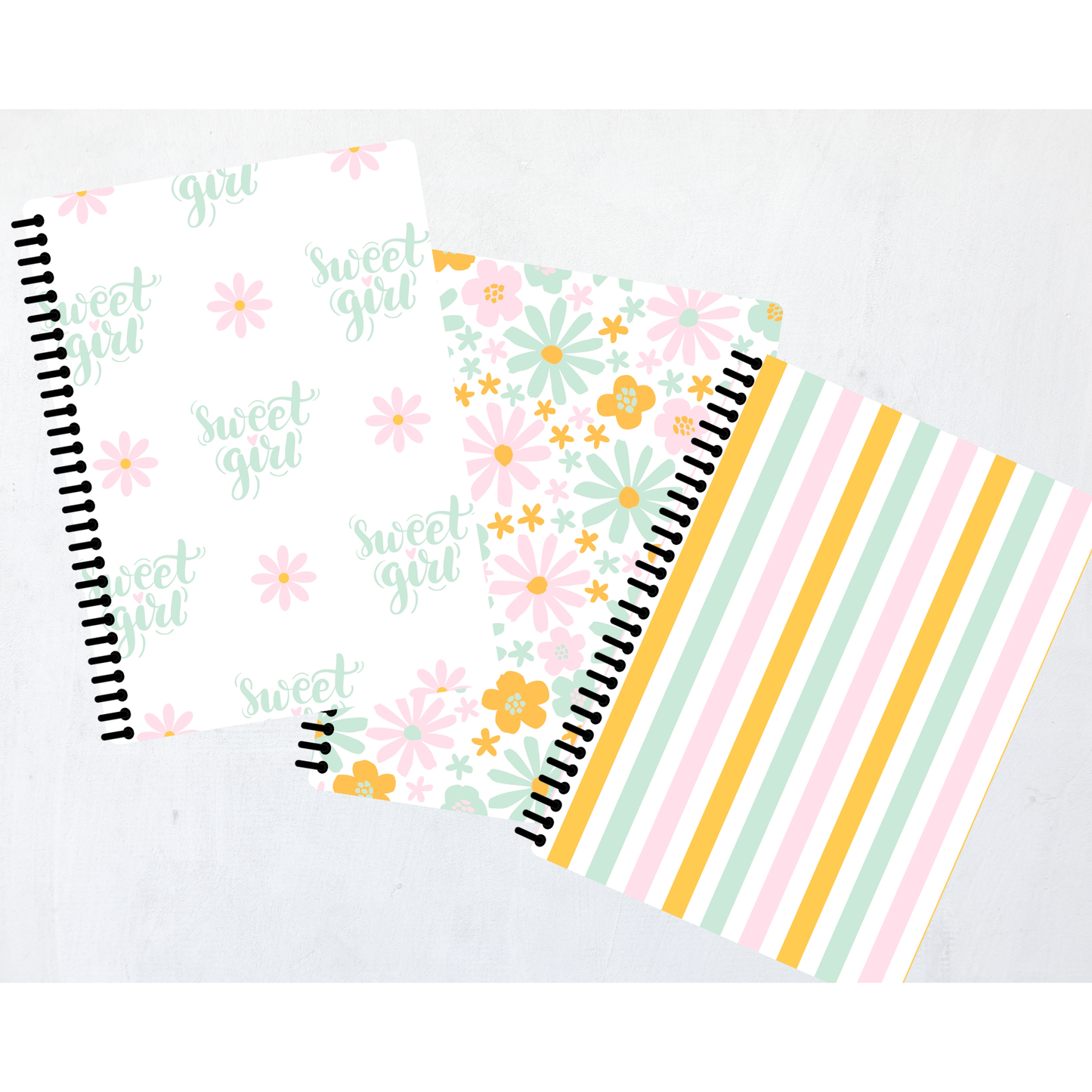 3 Pk Girls Notebook