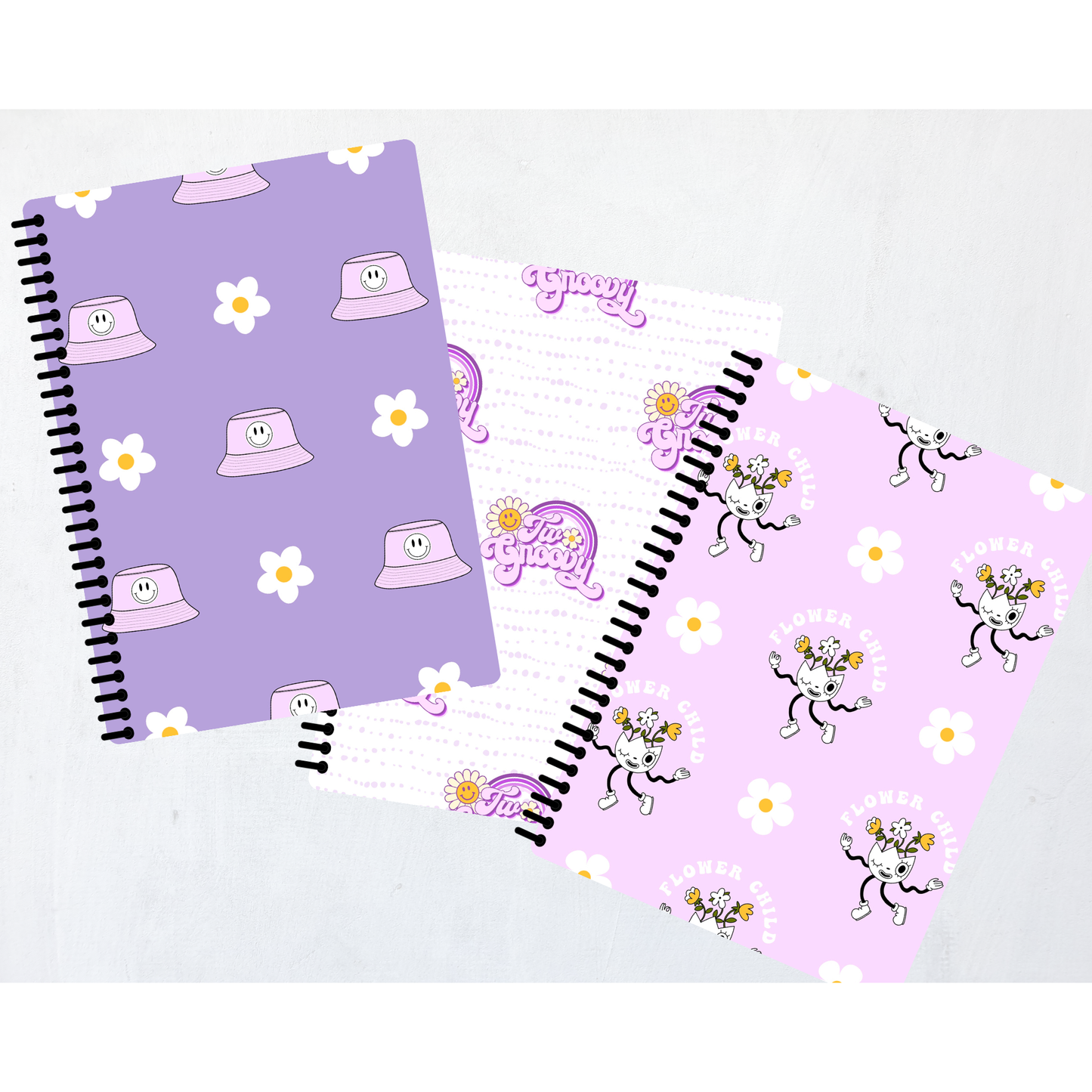 3 Pk Girls Notebook