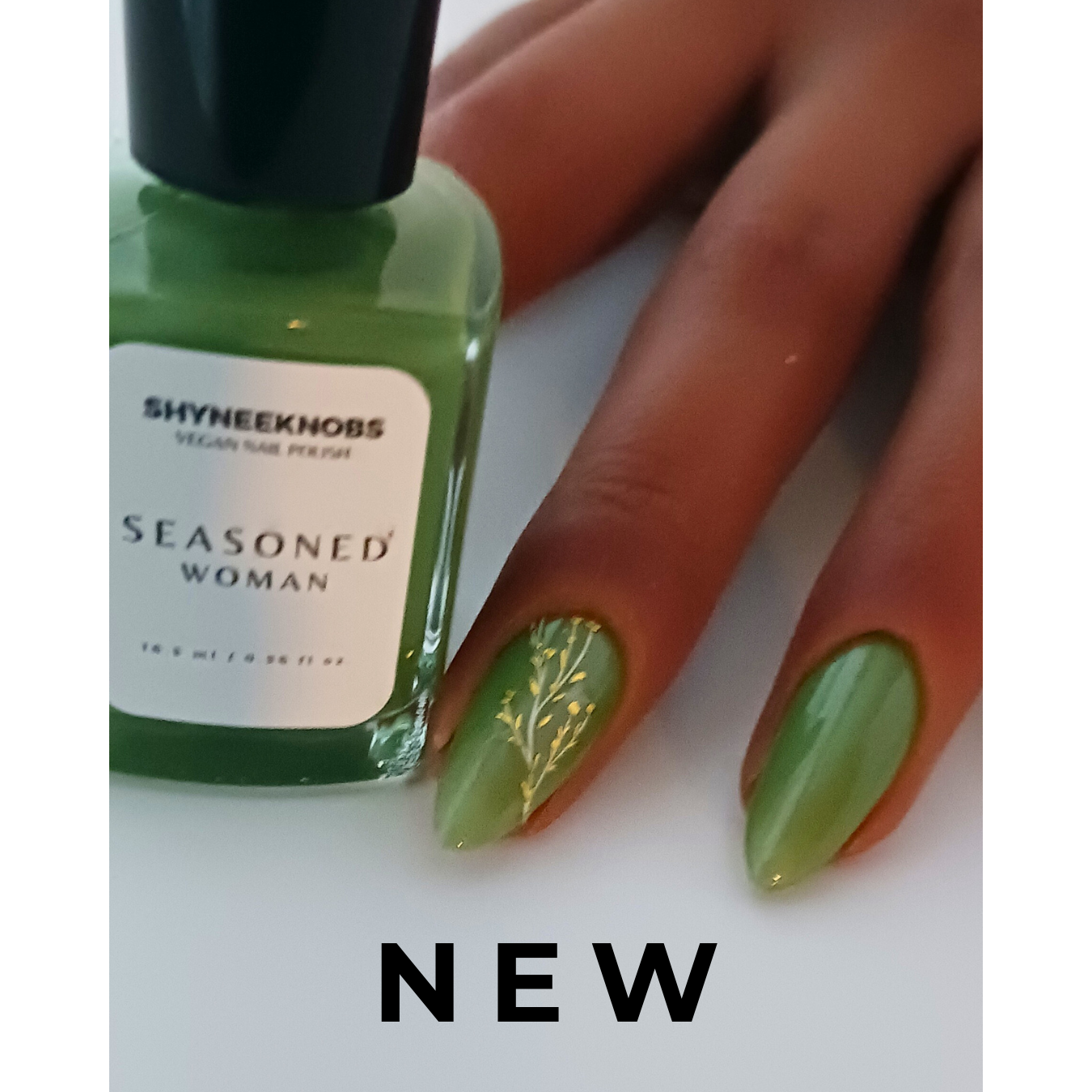 Seasoned Woman Nail Polish (Green)