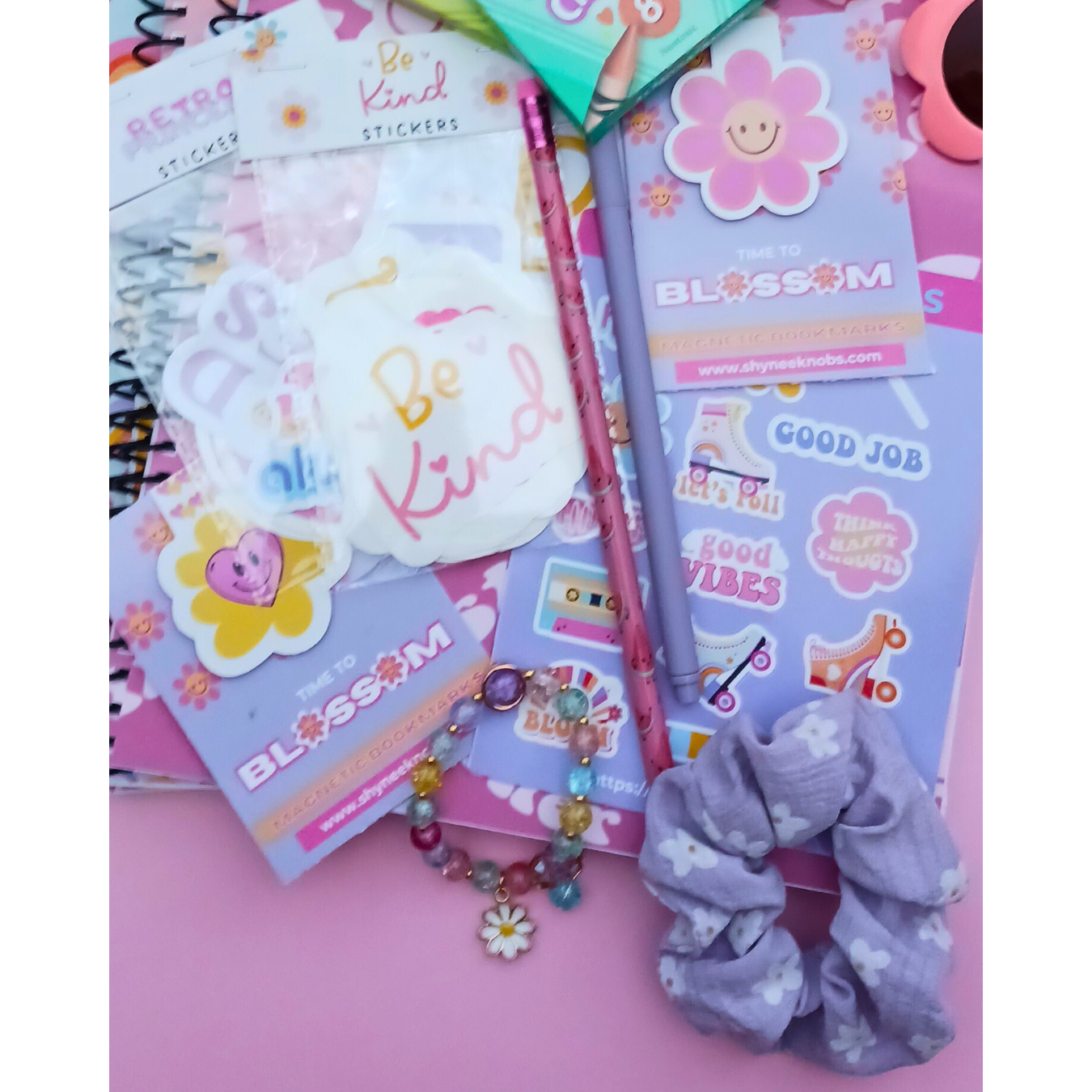 Retro Princess Spa & Stationary Collection Box ( MADE TO ORDER)