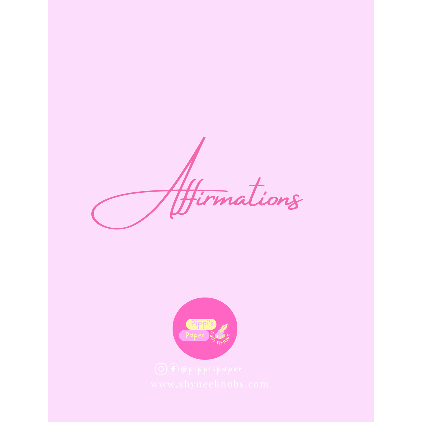 God Says You Are Affirmation Notebook