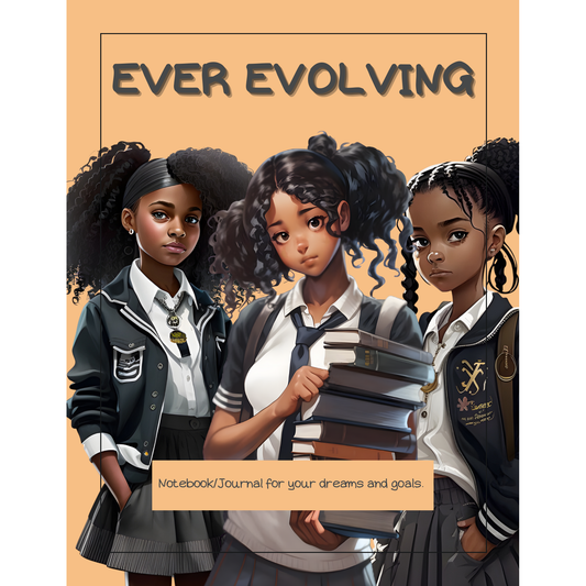 Ever Evolving Teen Affirmation Notebook Journal