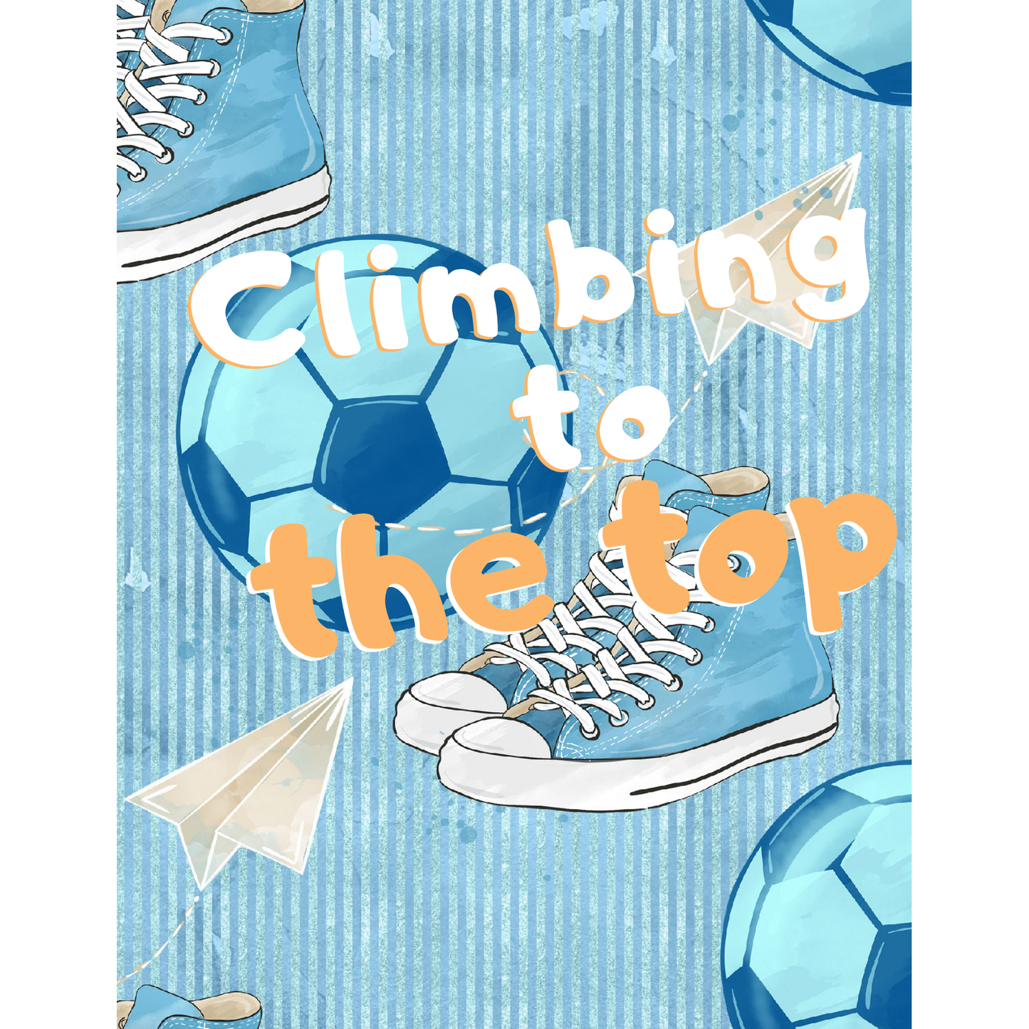 Climbing To The Top Notebook