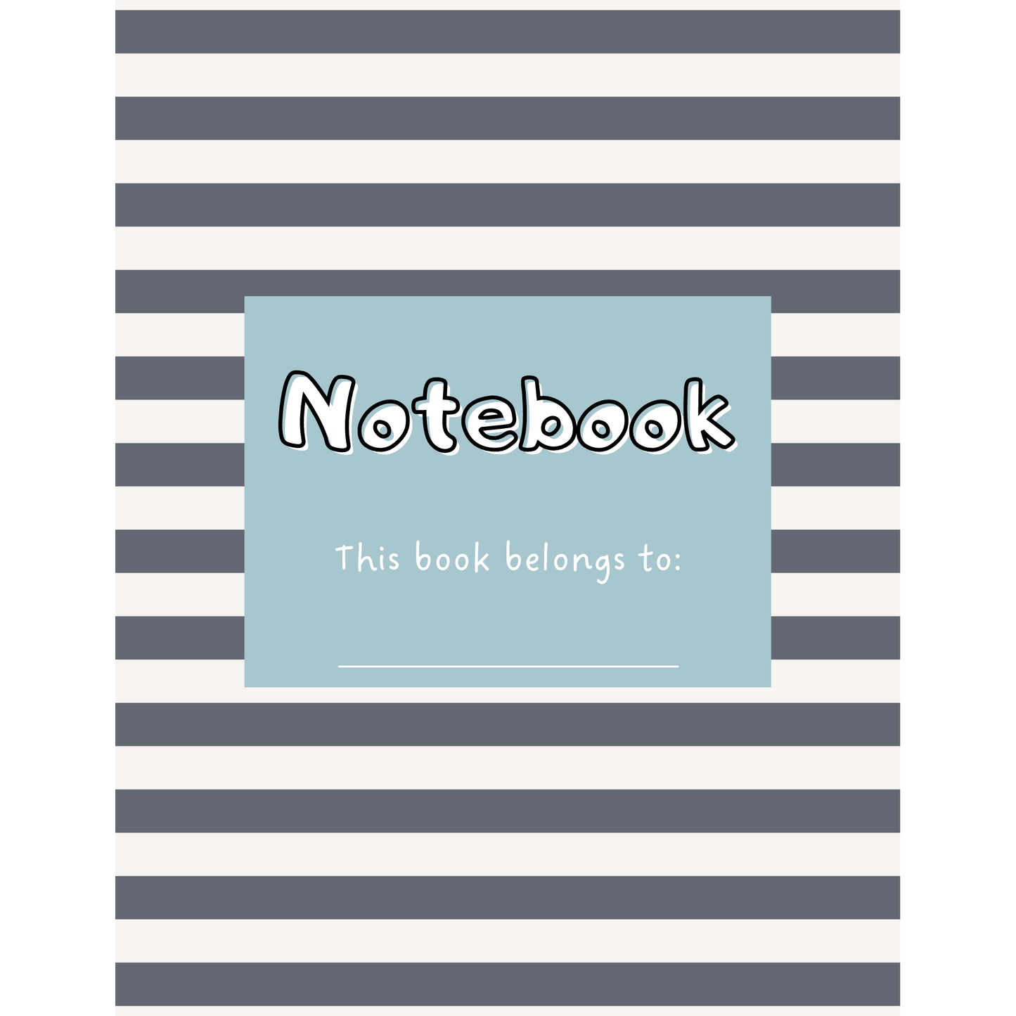 I Will Do Great Things Notebook