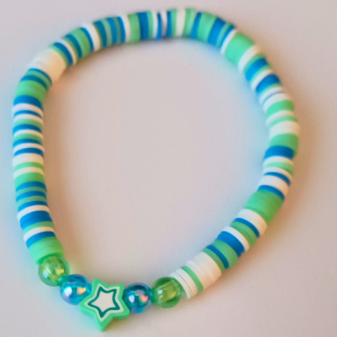 Beaded Clay Bracelets
