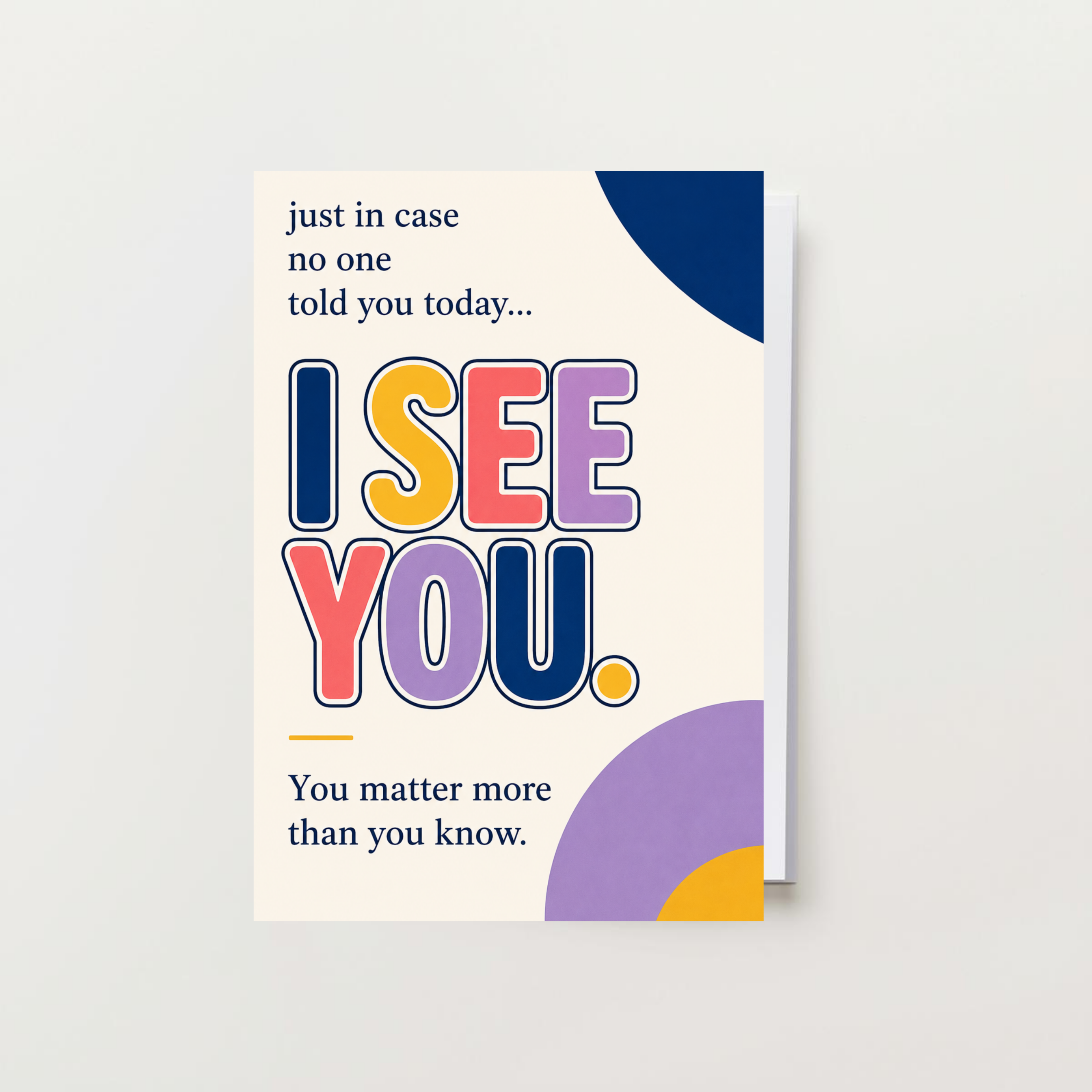 I See You Card