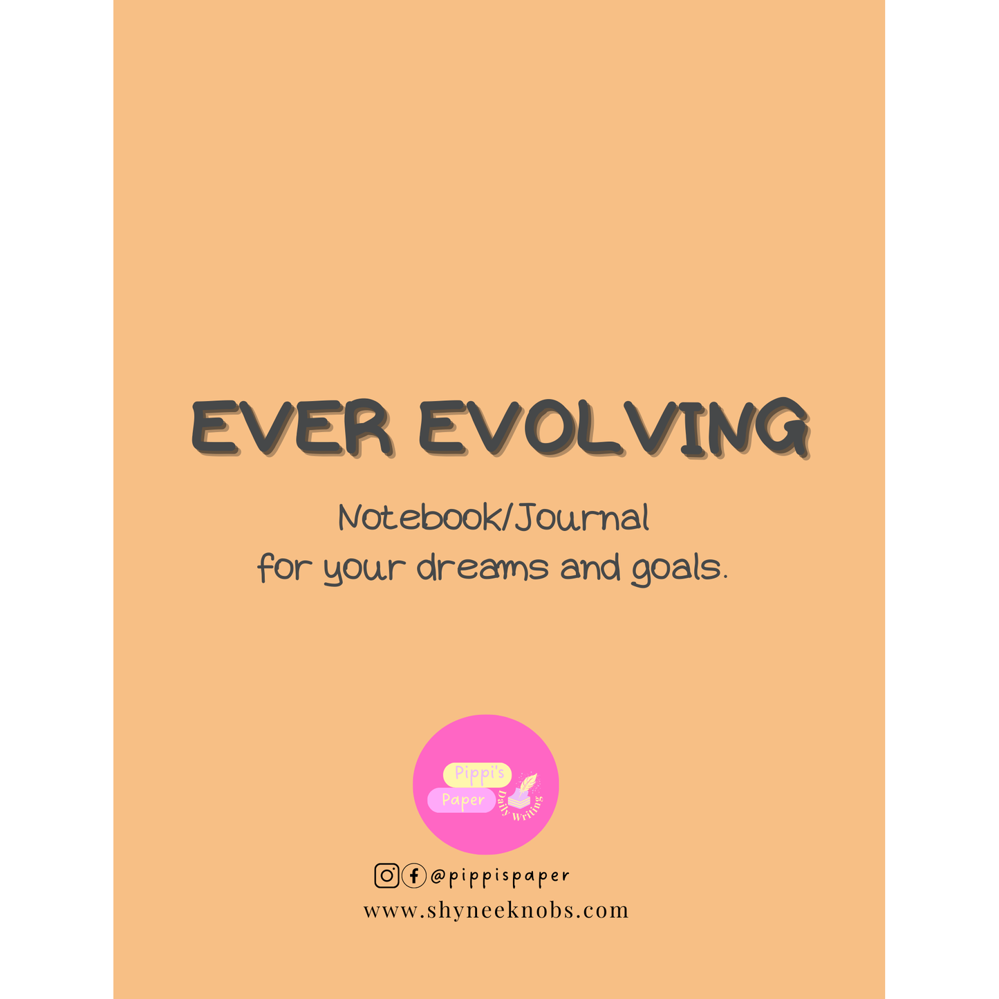 Ever Evolving Teen Affirmation Notebook Journal