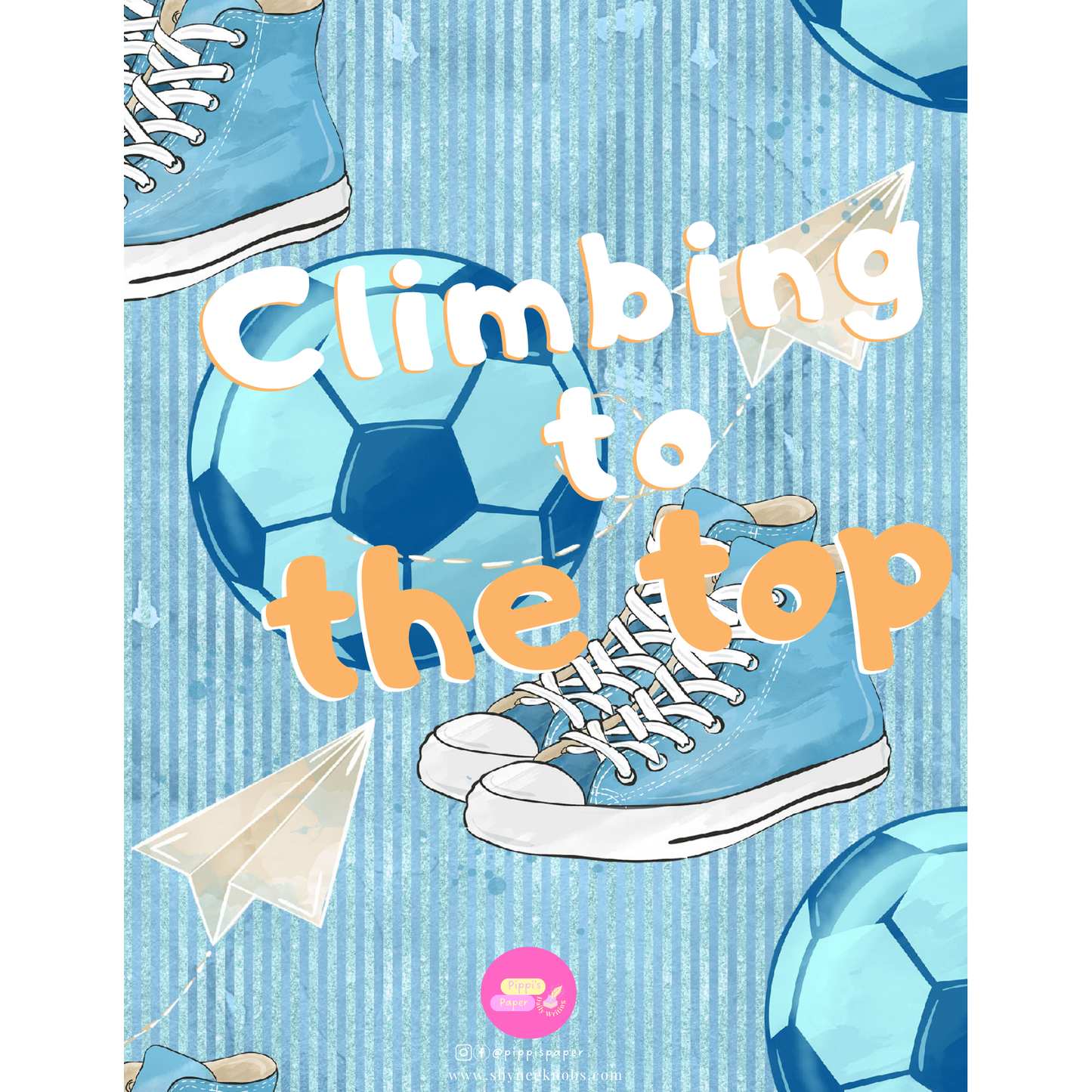 Climbing To The Top Notebook