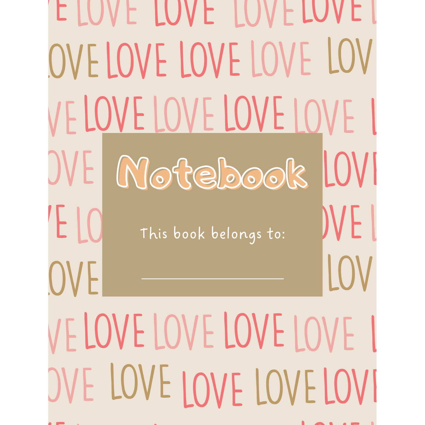 I Am Beautiful Notebook