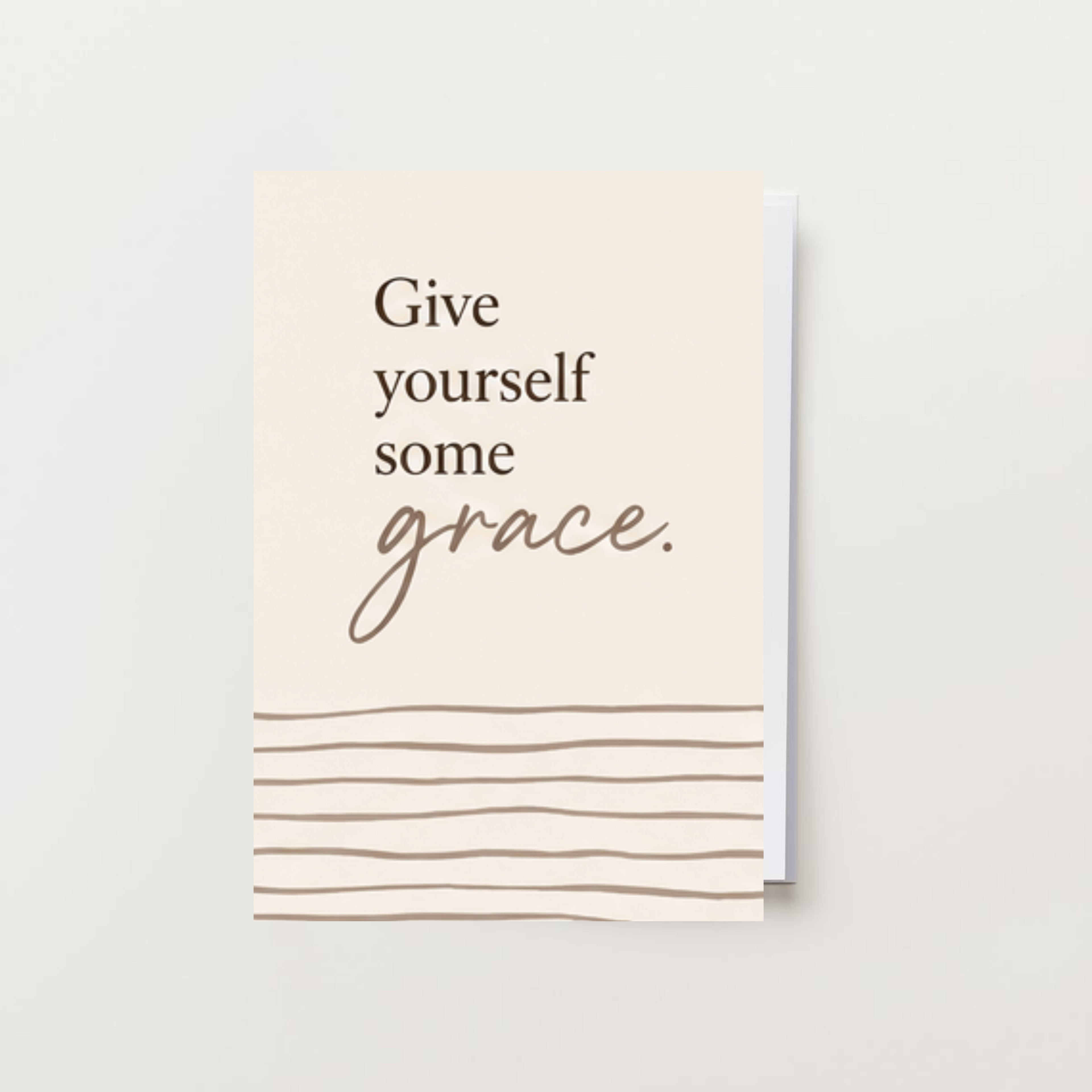 Give Yourself Some Grace Card