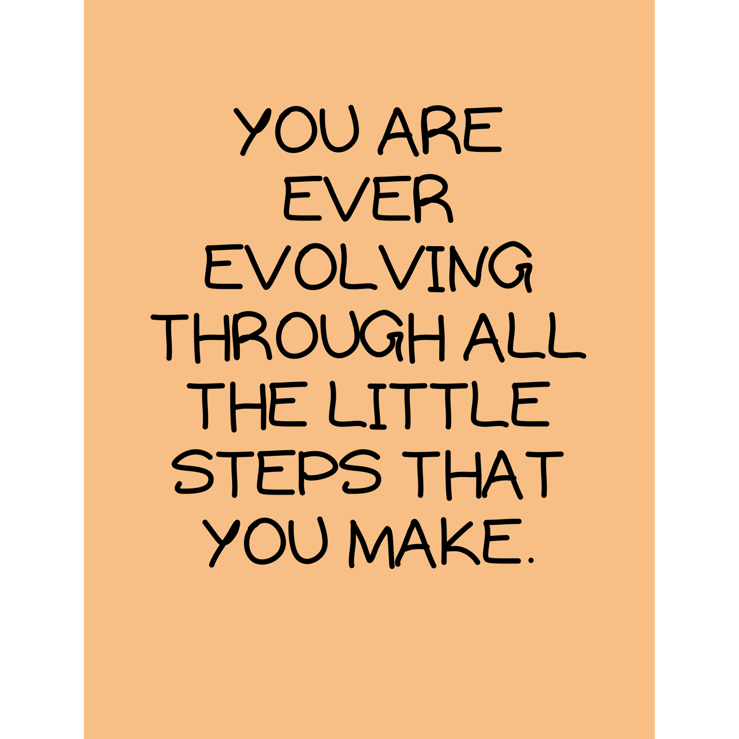 Ever Evolving Teen Affirmation Notebook Journal