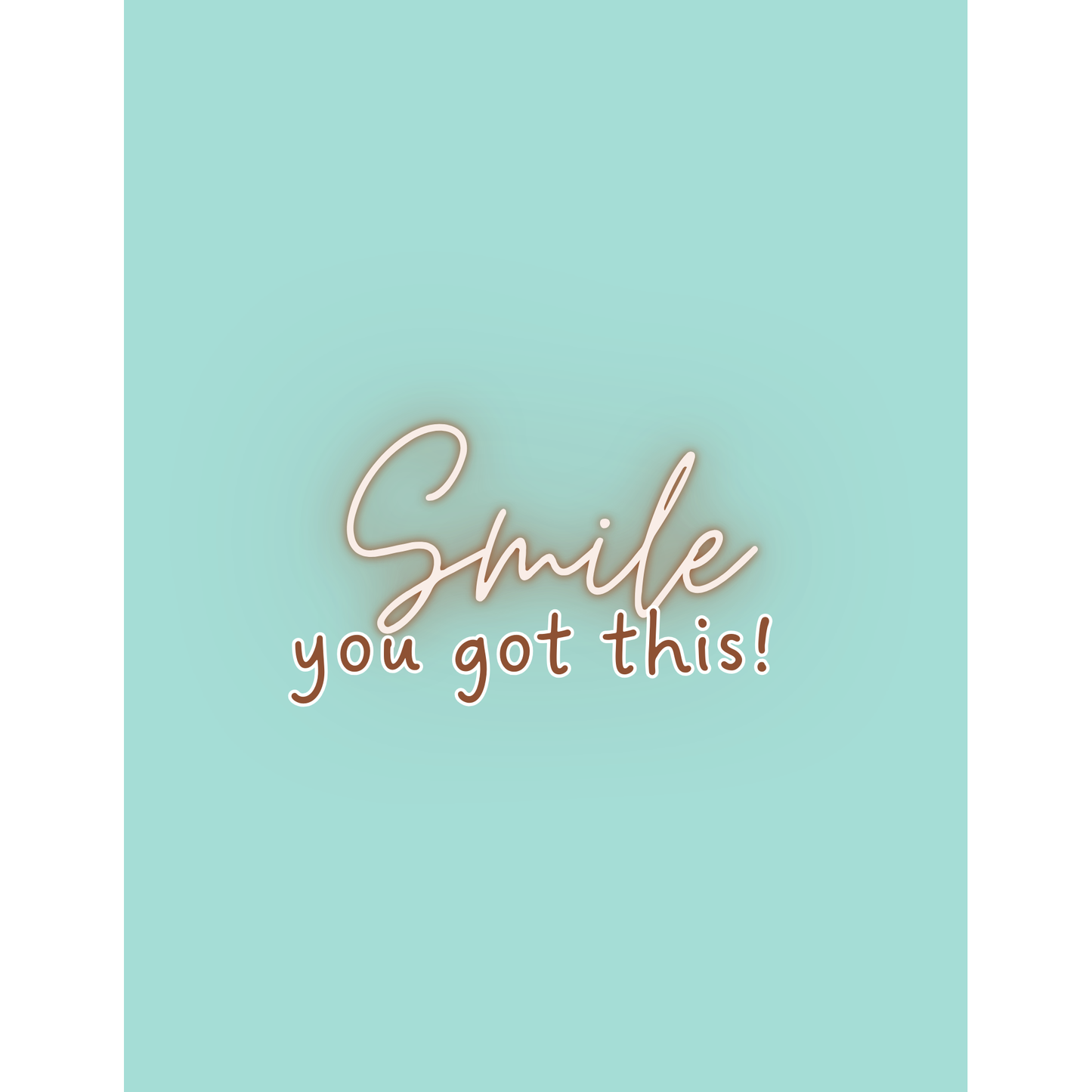 Smile You Got This Inspirational Notebook