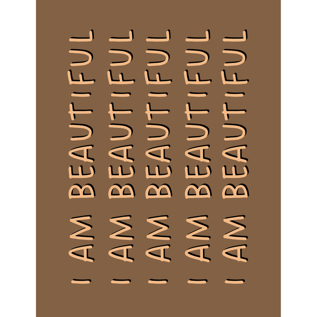 I Am Beautiful Notebook