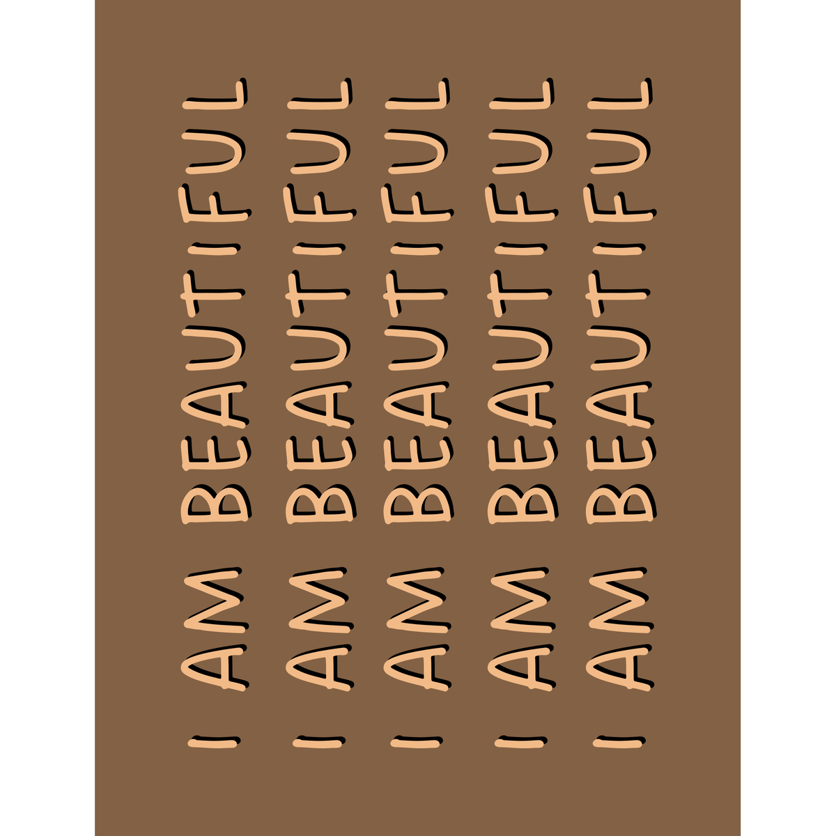 I Am Beautiful Notebook