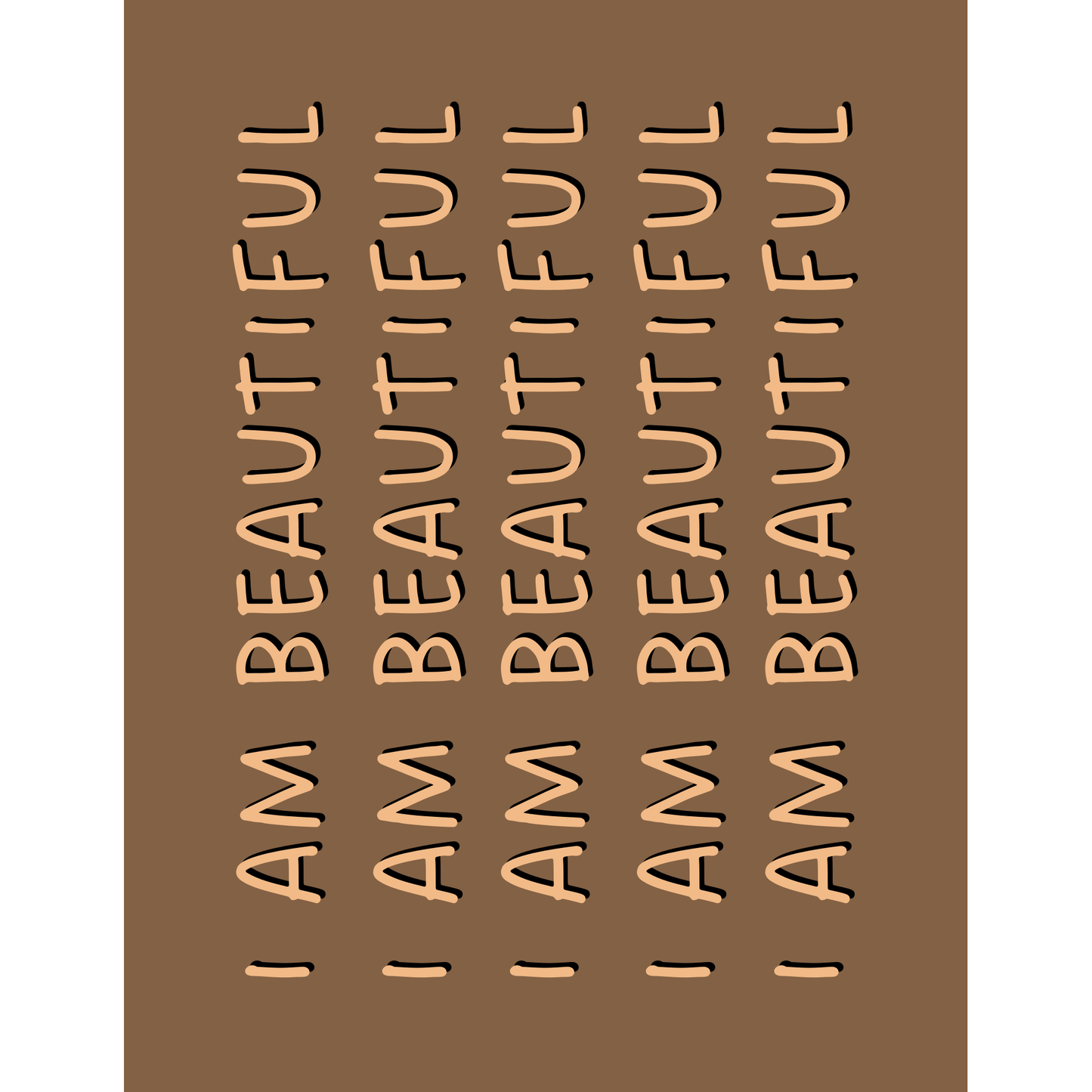 I Am Beautiful Notebook