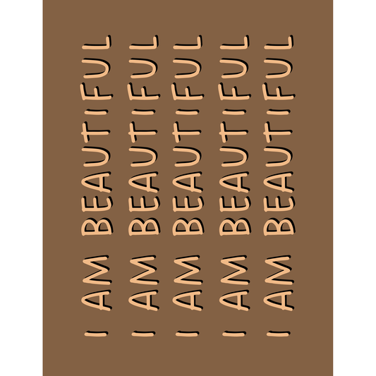 I Am Beautiful Notebook