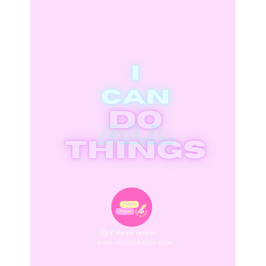 I Can Do All Things Notebook