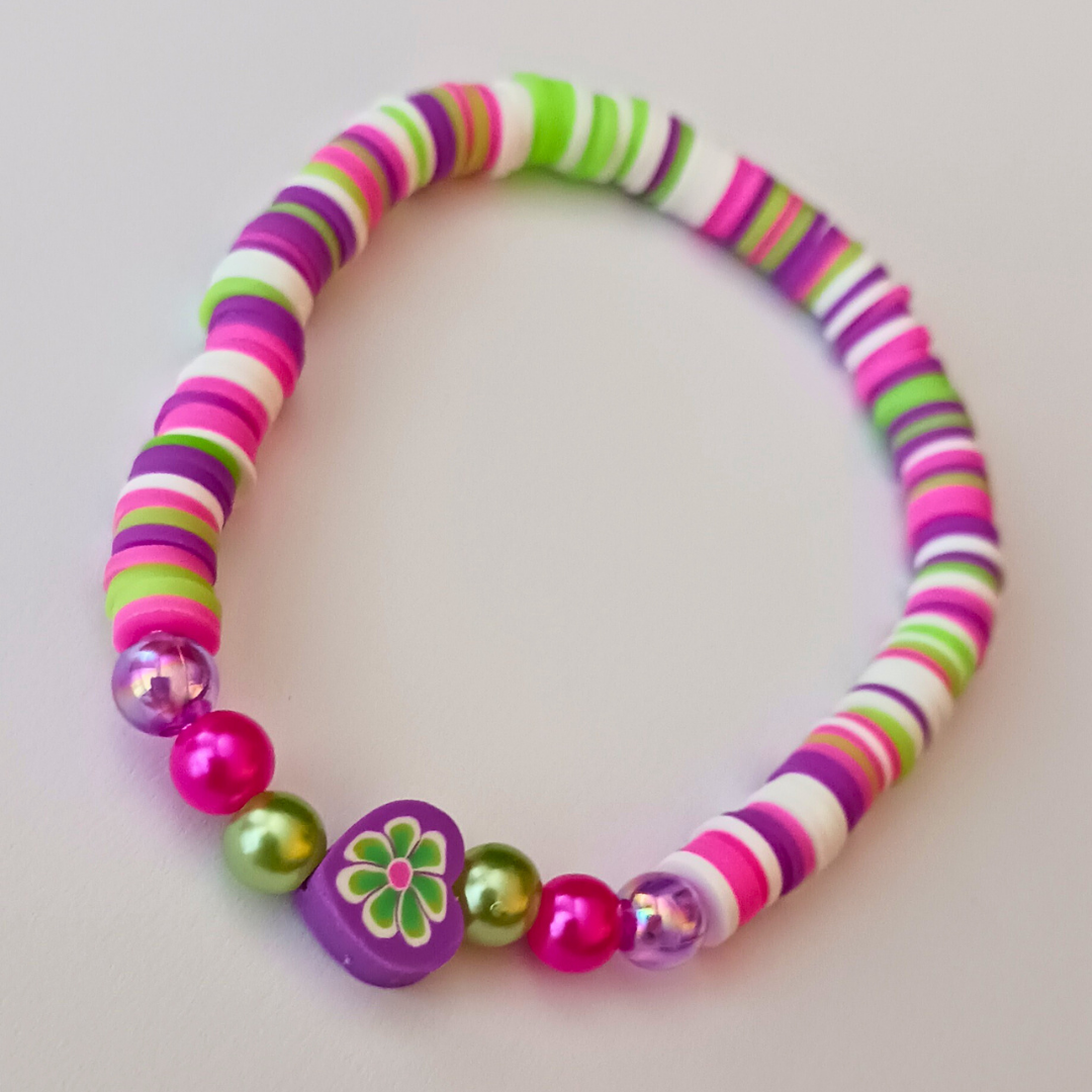 Beaded Clay Bracelets