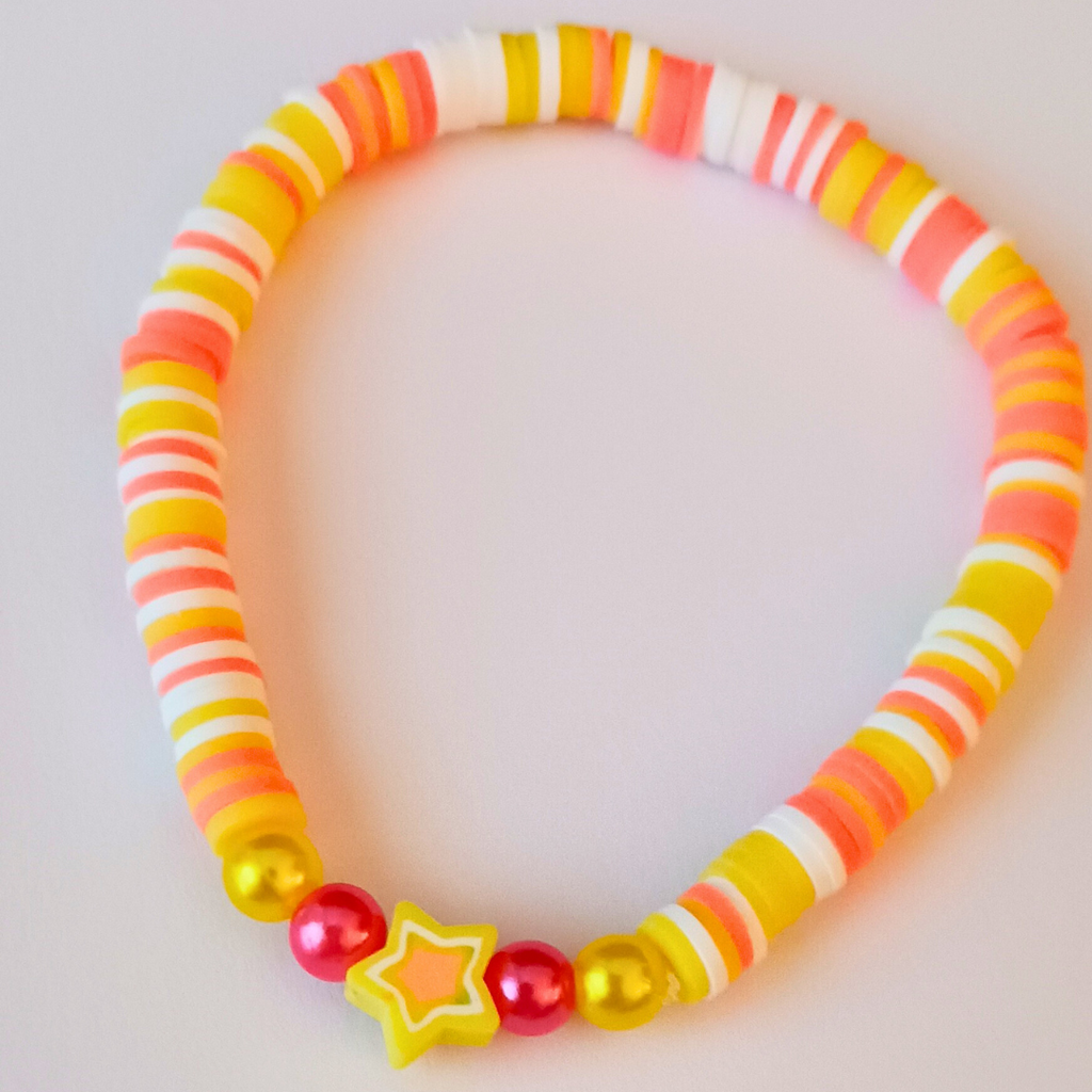 Beaded Clay Bracelets