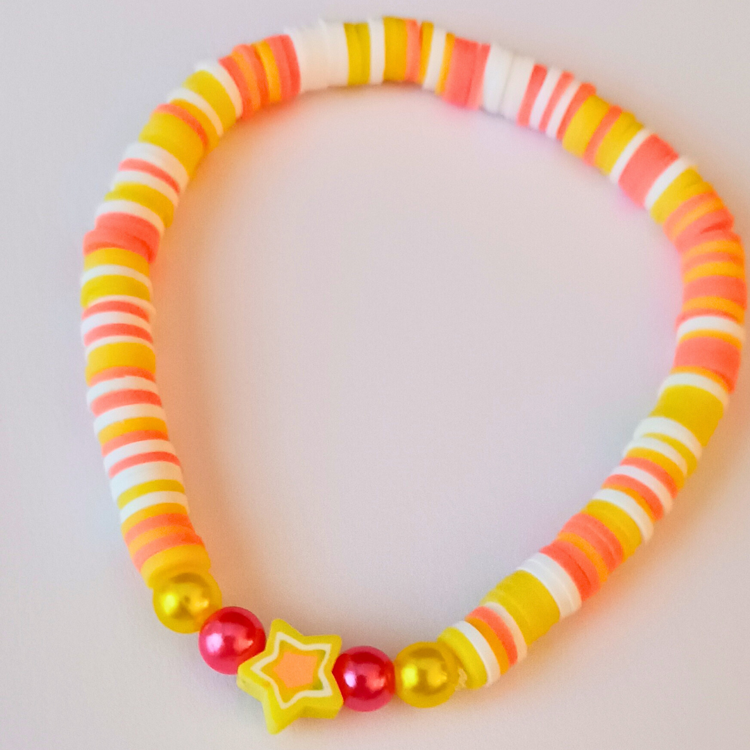Beaded Clay Bracelets