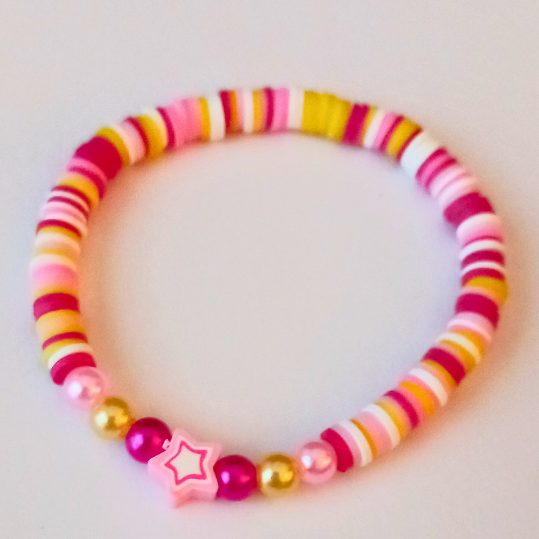 Beaded Clay Bracelets