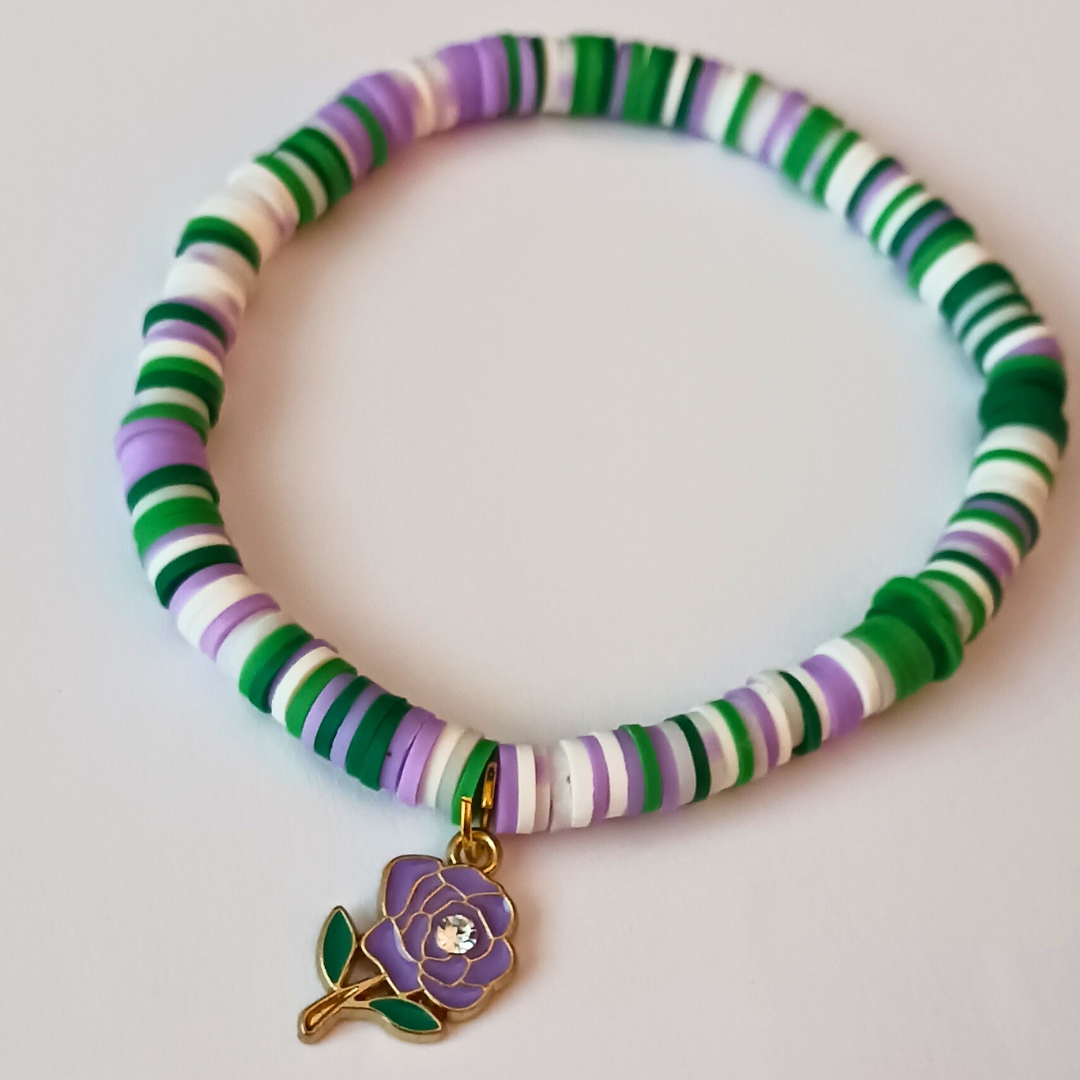 Beaded Clay Bracelets