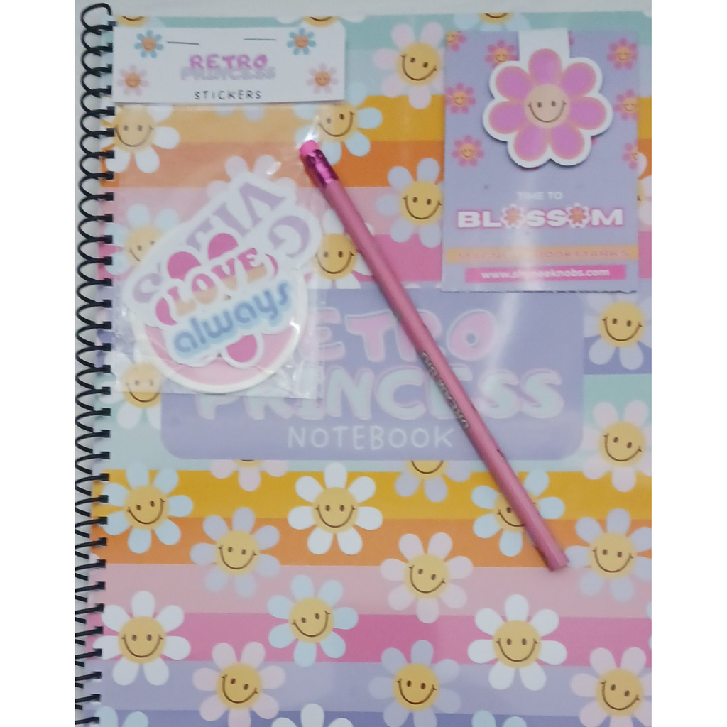 Retro Princess Notebook