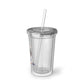 Jesus And Pajama Time Tumbler with Straw, 16oz