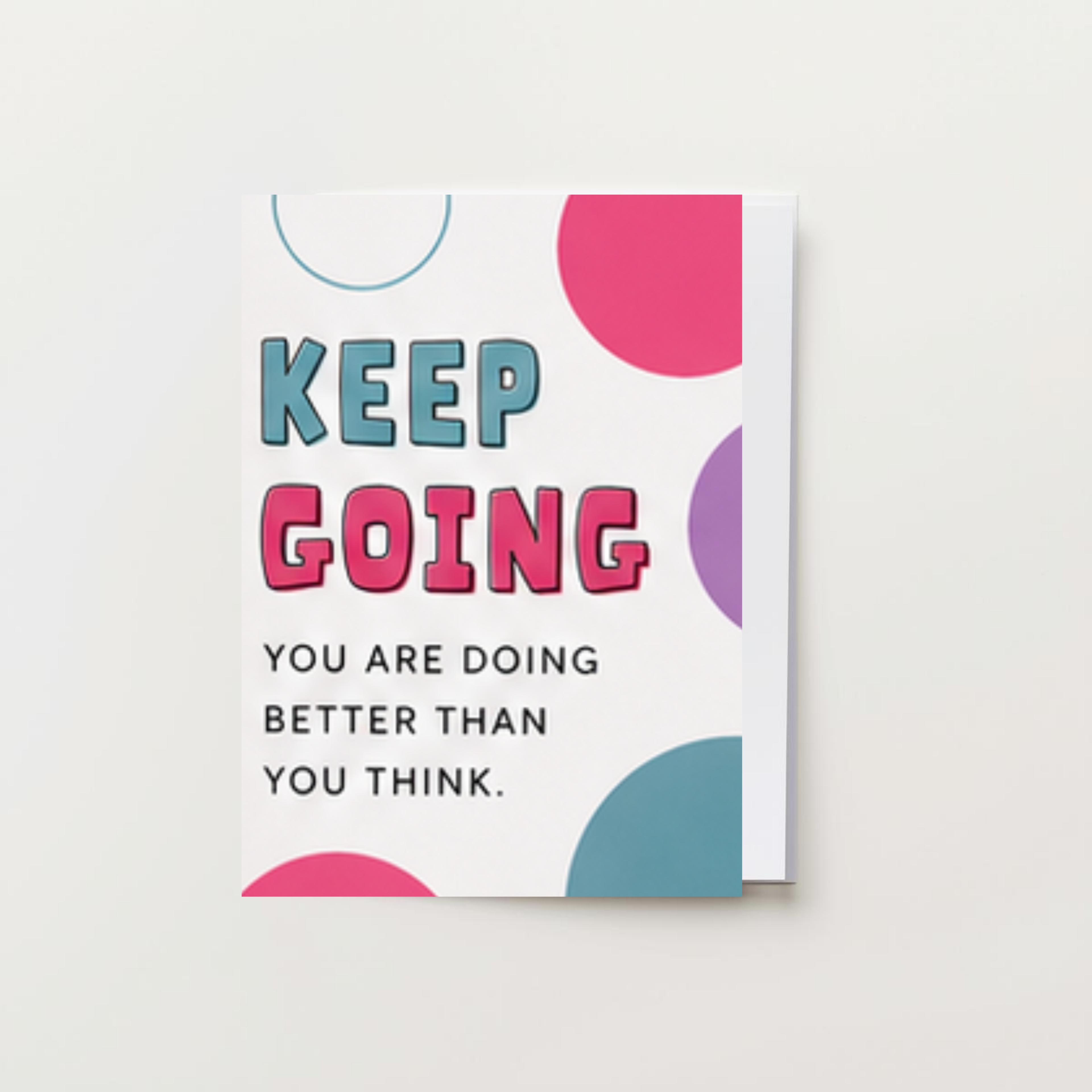 Keep Going Card