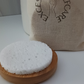 Facial Sponge Cleanser & Round Wooden Tray