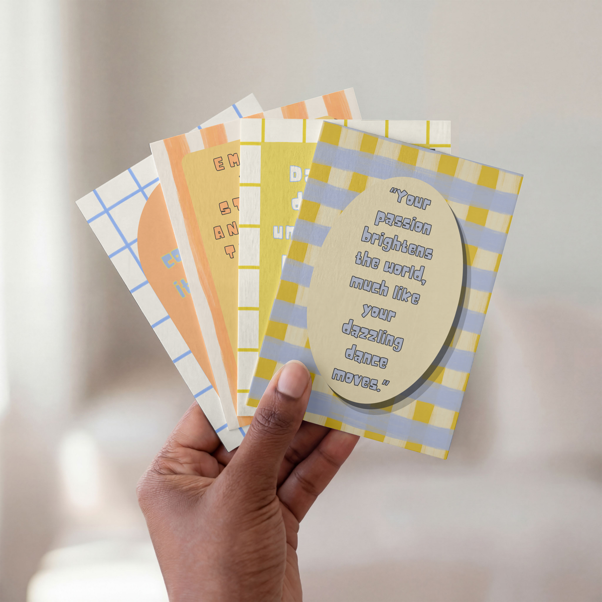 Dare to Be Different Greeting Card