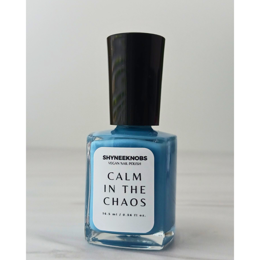 Calm In The Chaos ( blueberry blue color)