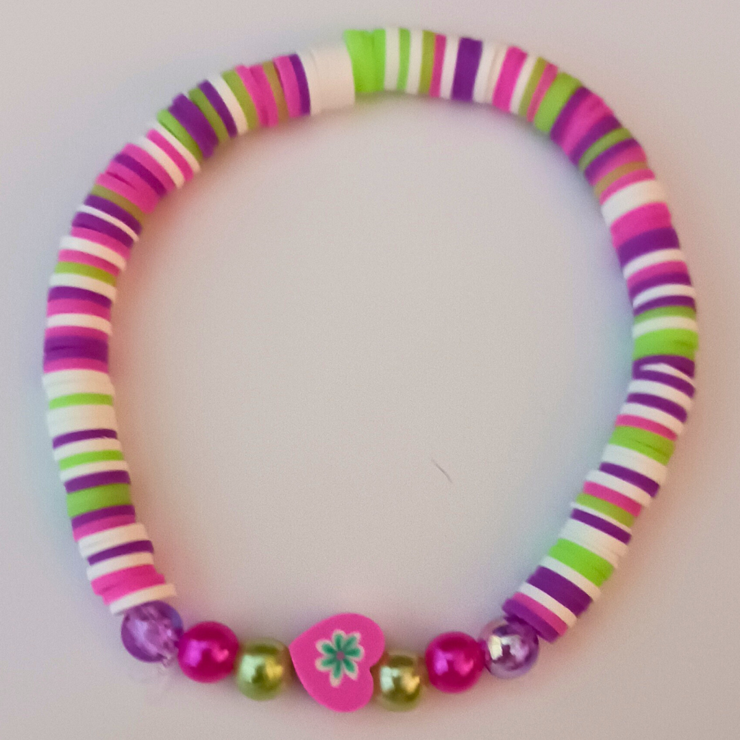 Beaded Clay Bracelets