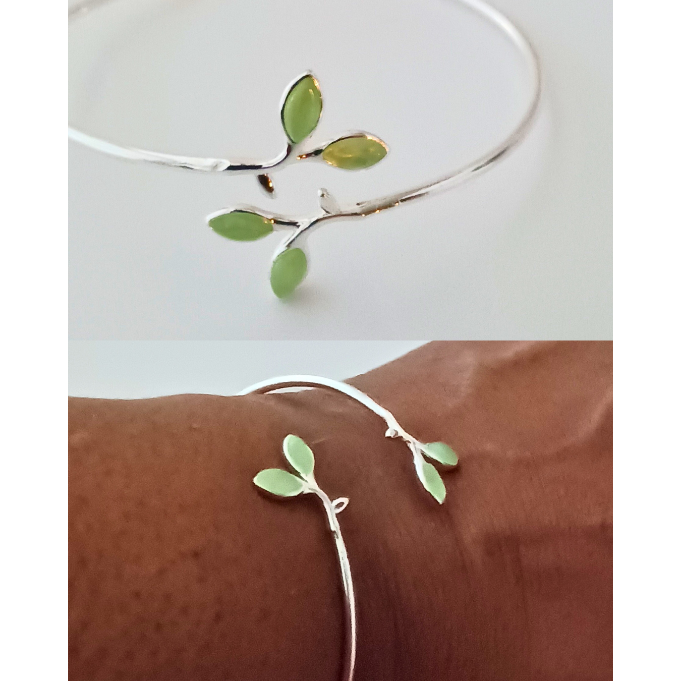 The Green Leaf Bracelet