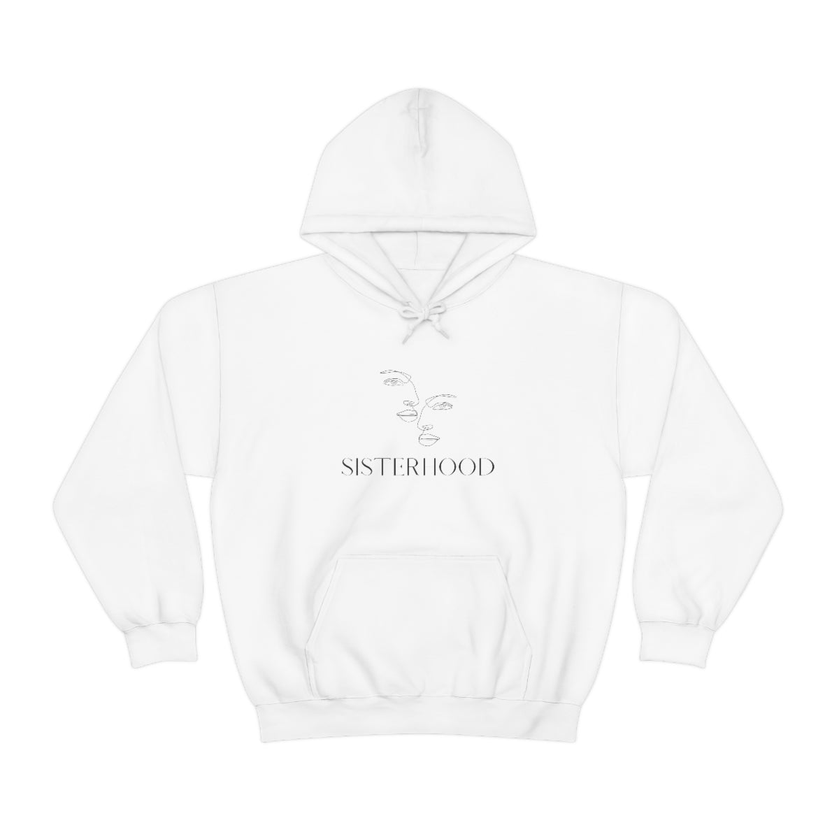 Sisterhood Hooded Sweatshirt (white)